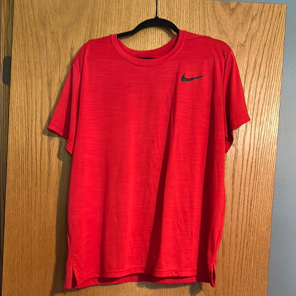Nike Dri-Fit Red T-Shirt